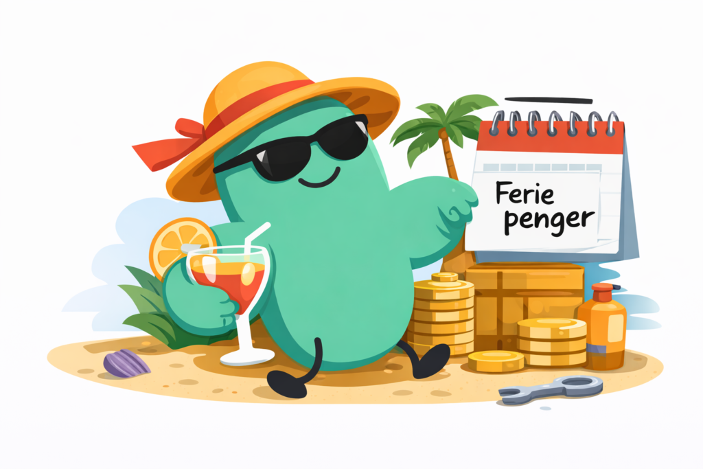 Feriepenger kalkulator